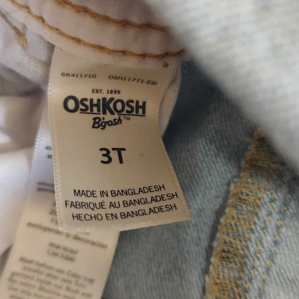 OshKosh B'gosh Light Blue Denim Overalls for Kids